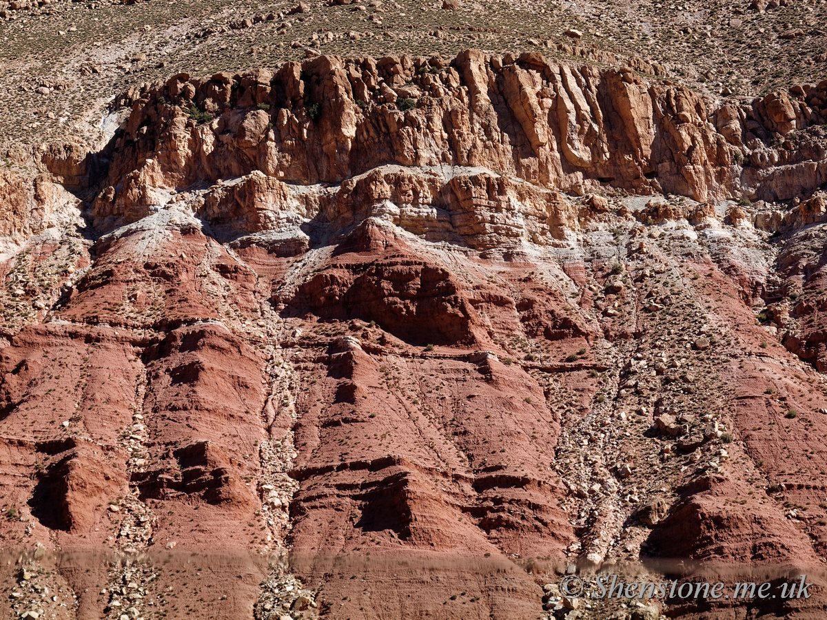 Mesozoic and Tertiary rocks in the Atlas Mountains