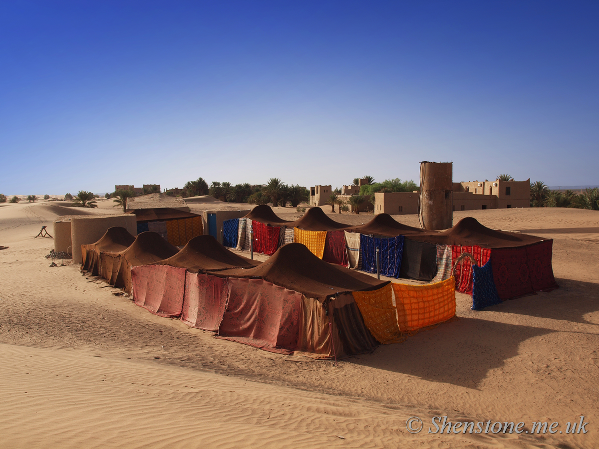 Bedouin Tents Erg Chebbi at Merzouga