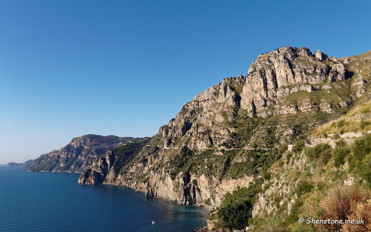 Wonderful Limestone Scenery on the Amalfi Coast