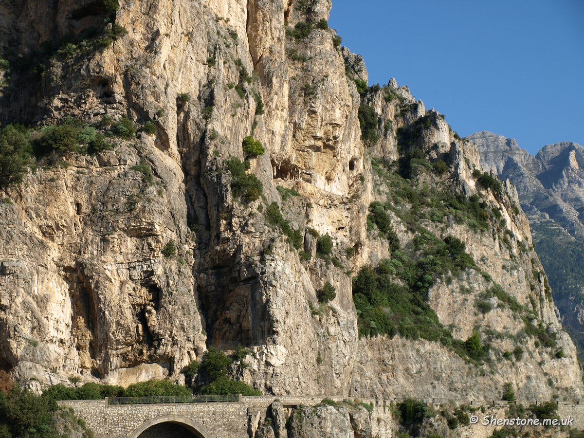Wonderful Limestone Scenery on the Amalfi Coast