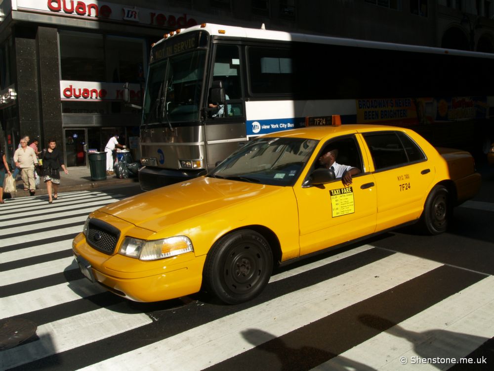 Taxi , New York, USA