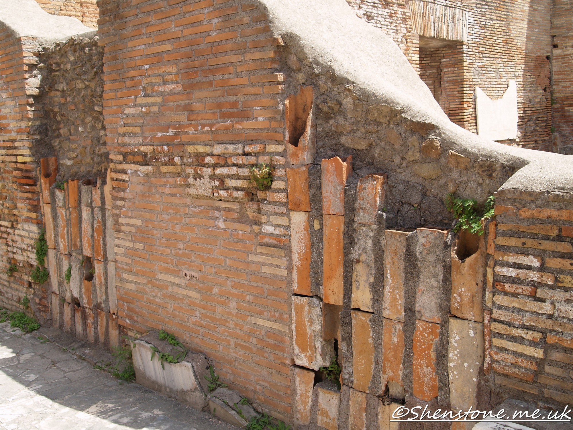 hypocaust, Ostia Antica, Italy