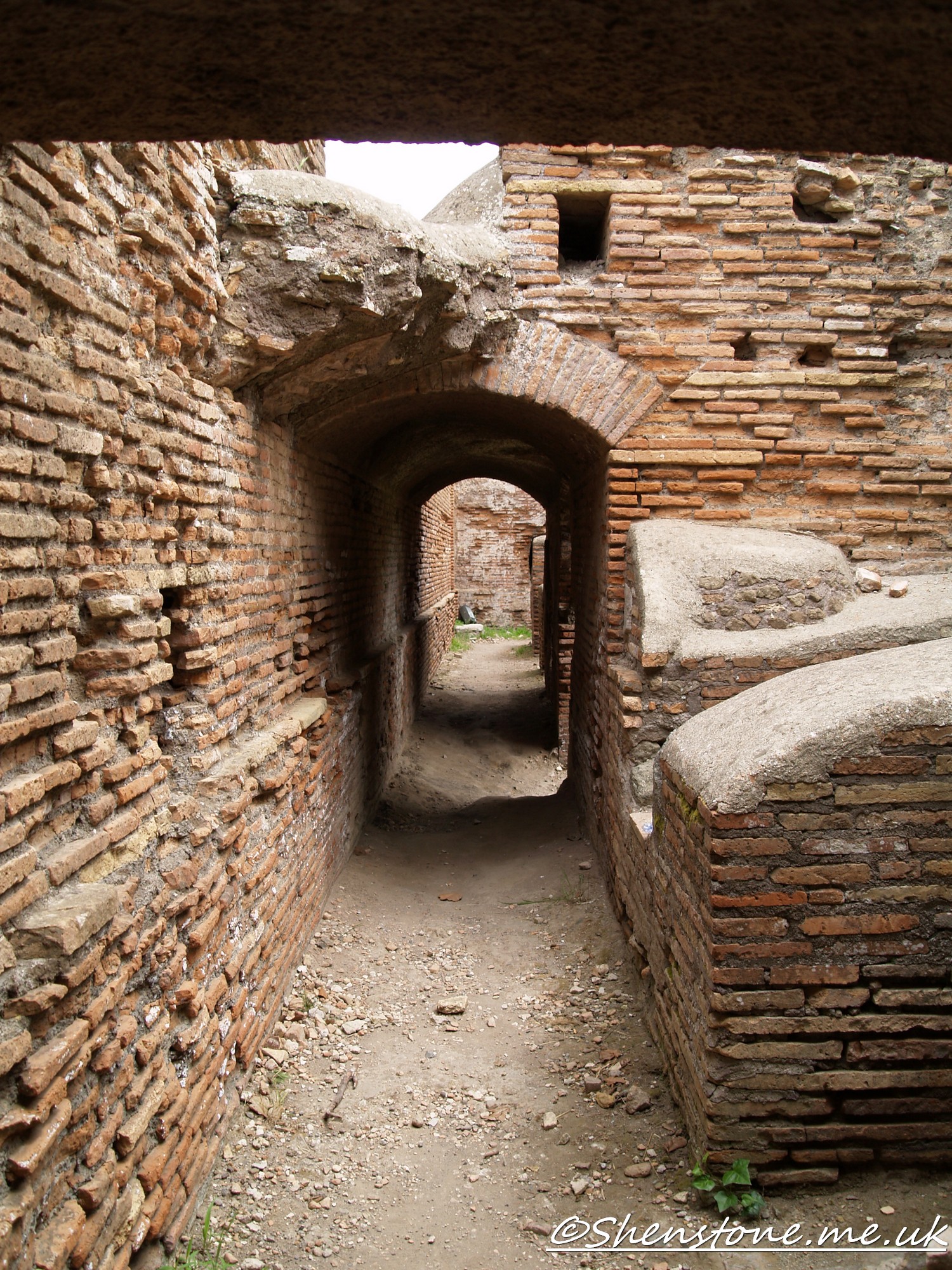 Streets, Ostia Antica, Italy