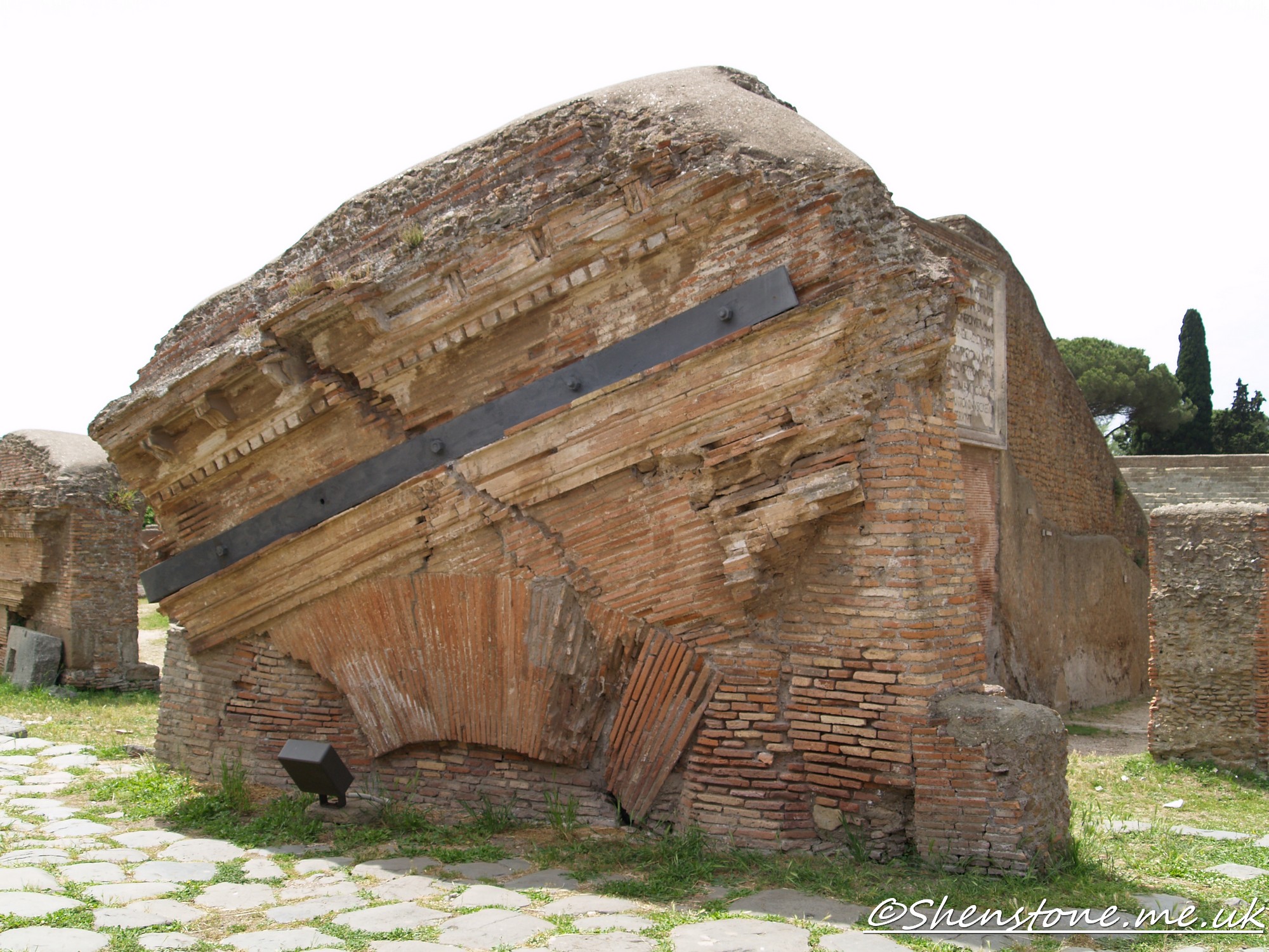 Walls, Ostia Antica, Italy