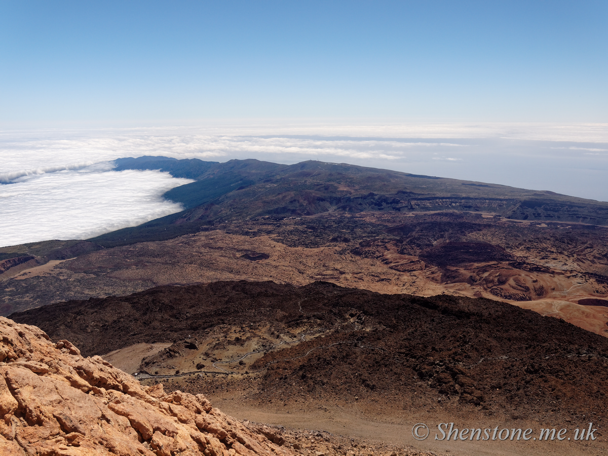 North Tenerife from Mount Teide 